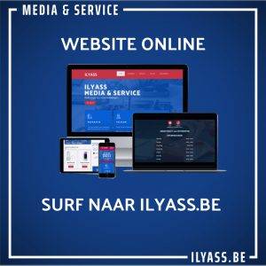 Website online Ilyass.be - Webdesign by DIDIFIX